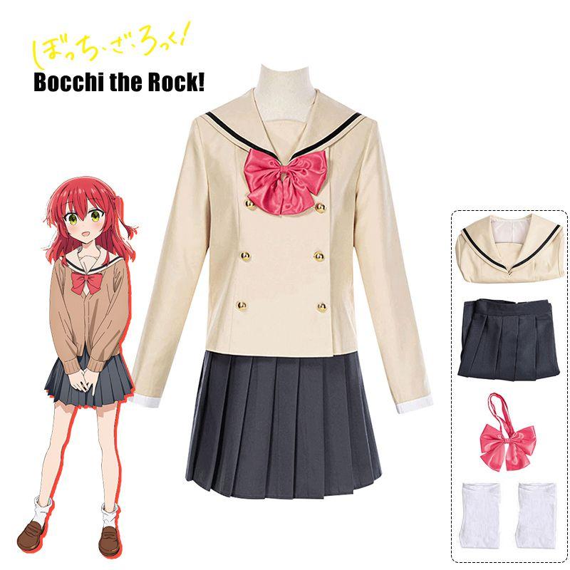 Stunning Bocchi The Rock! Kita Ikuyo Cosplay Costume Outfit