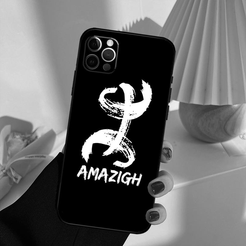 Amazigh Symbol Berber Academy Hülle Für iPhone 11 12 13 14 15 16 Pro Max Hülle Für iPhone 13 12 Mini XR X XS Max Plus