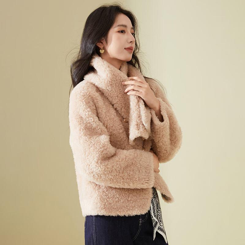 KAISER Women's Pure Wool Shearling Coat