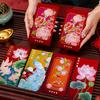 Guochao Blooming Prosperity 2026 CNY Red Envelope - Premium Gift Lai See for Spring Festival