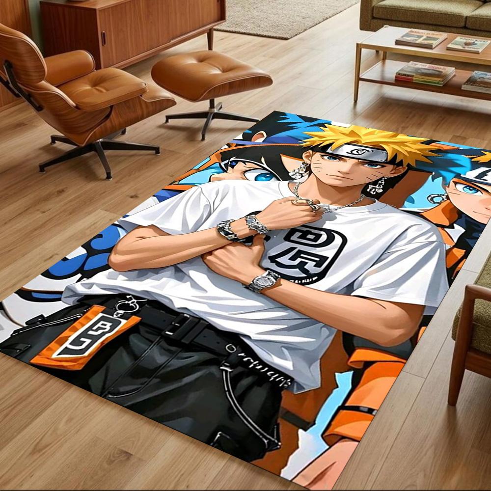 Naruto Floor Rug Office Rug Suitable for Dormitory Playrooms Game Room Foyer Antislip Carpet Decorate Offices Wedding Party Gift