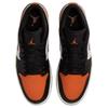 Air Jordan 1 Low Shattered Backboard Alternate Unisex Sneakers Black Starfish White 553558-081