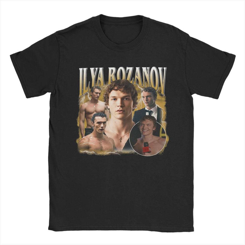 Heated Rivalry Ilya Rozanov But Daddy I Love Him T Shirt Mens Pure Cotton Fashion TShirt Crew Neck Tees Short Sleeve Clothing