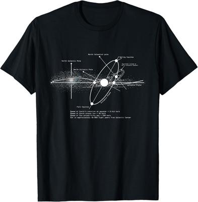 Diagramma Sistemi Solari Amante dell'Astronomia Astronomo Spazio Maglietta Unisex