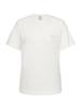 K2 Signature Silky Short Sleeve Round Neck T-Shirt W_Ivory