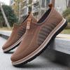 New Knitted, Men's Breathable and Odor Proof Flat Shoes, Lightweight Soft Soled Casual Mesh Shoes 39-45 Spor Ayakkabılar