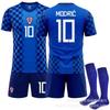 Camisa de treino de futebol 2026 Copa do Mundo de futebol Não. 10 Modric Seleção Nacional EUA, México, Croácia