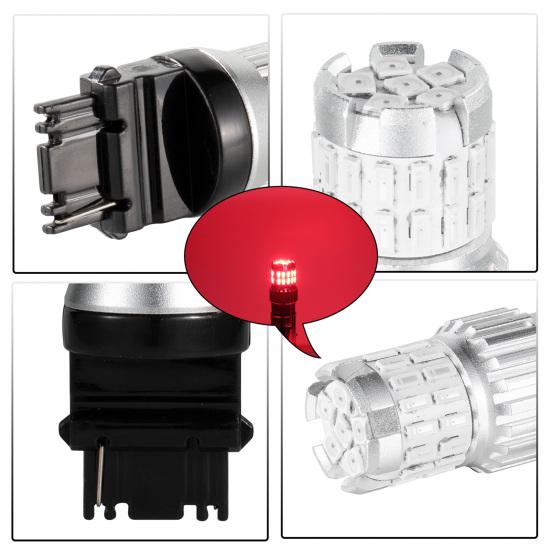 1Pair T25 3157 P27/7W LED Reversing Lights 36SMD Plug And Play Waterproof Auto Brake Lights for Car Replacement