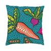 Yellow Yayoi Kusama Pumpkin Cushion Cover Minimalis Modern Soft Cute Pillow Cases Decoration Salon