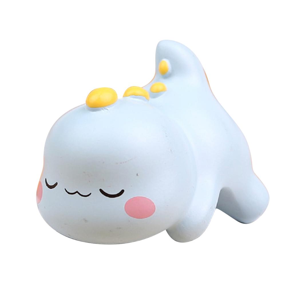 Harz Tierfigur Miniaturfigur Niedliche Schreibtischdekoration Büroausstellungsdekor für Büro