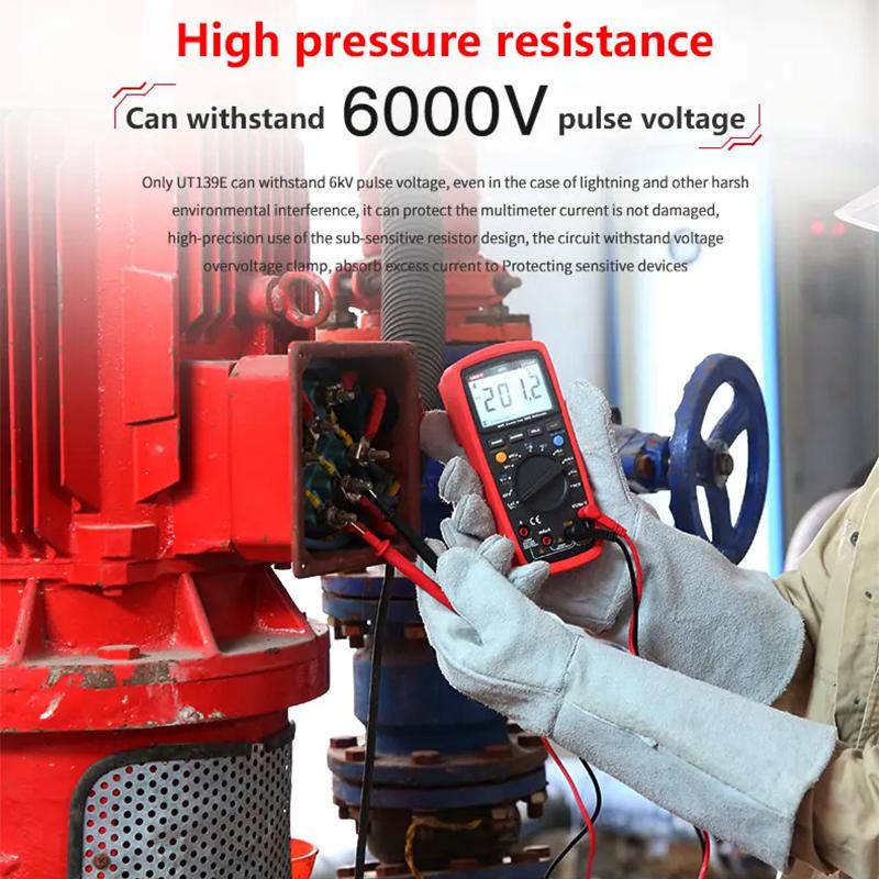 UNI-T Multimeter Professional UT139A UT139B UT139C UT139E UT60S UT60BT UT61B+ UT61D+ UT61E+ Electrical Multi Meter Multimeters