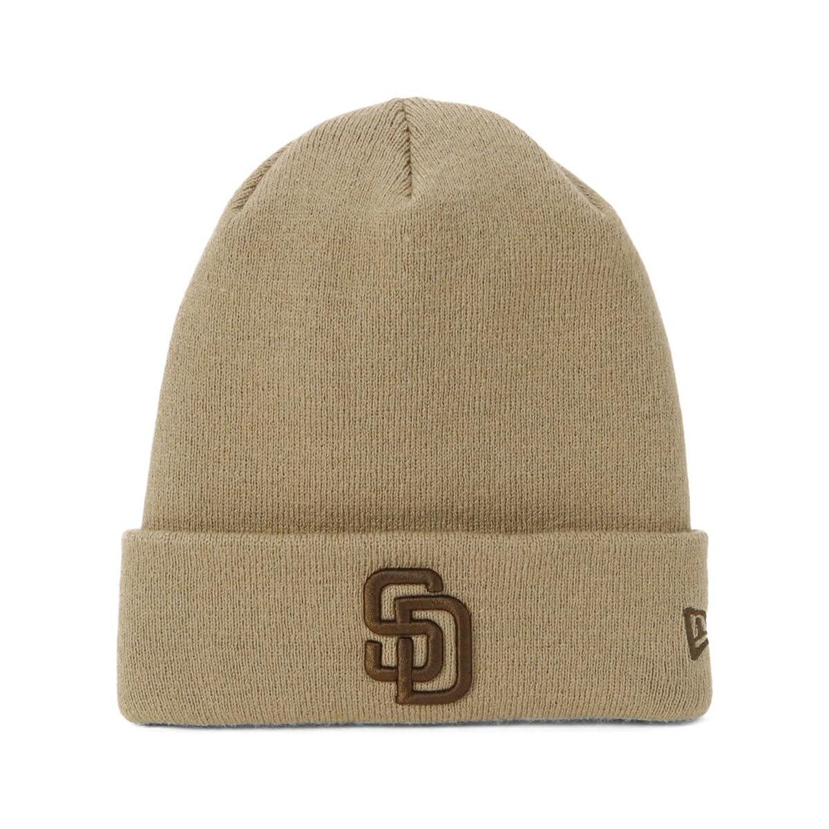 

NEW ERA MLB Team Logo City Connect Basic Cuff Knit Cap SD [Nekopos] (LA/NY 14670)