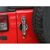 For Jeep Wrangler JK 4DR 2007-2017 Bright Chrome Exterior Side Door Bowl Cover