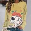 Autumn Cute Cat Pattern 3D Printed Hoodies Fashionable Casual Sports Long Sleeved Women's Hoodies