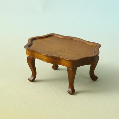 1:12 Puppenhaus Miniatur Vintage Spitze Kleiner Runder Tisch Kaffeetisch Möbel Heimmodell Dekor Spielzeug Puppenhaus Zubehör