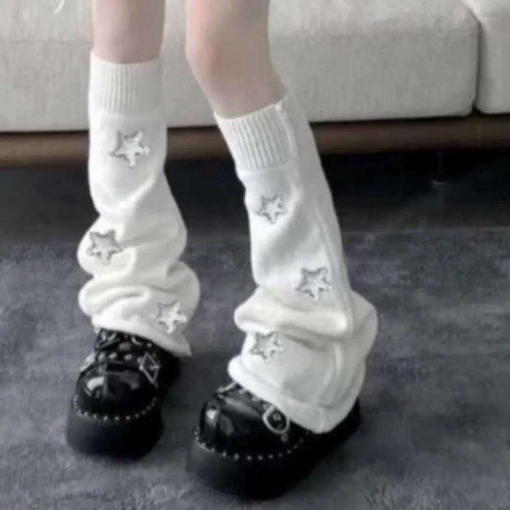 Women's Autumn/Winter Loose Fit Star Knit Leg Warmers