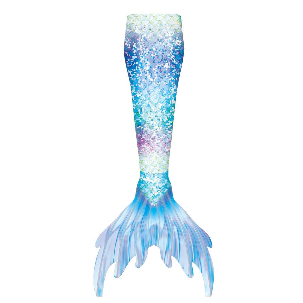 New Summer Children's Mermaid Swimsuit Mermaid Tube Top Fish Tail Girls Princess Dress Clothing Hot Spring Swimsuit