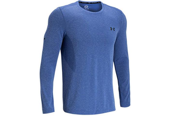 Under Armour RUSH T Shirt Men s Blue 1361135-432 XXL