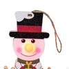 Glowing Christmas Hanging Ornament Tree Decoration Crafts Decorative Wood Decor