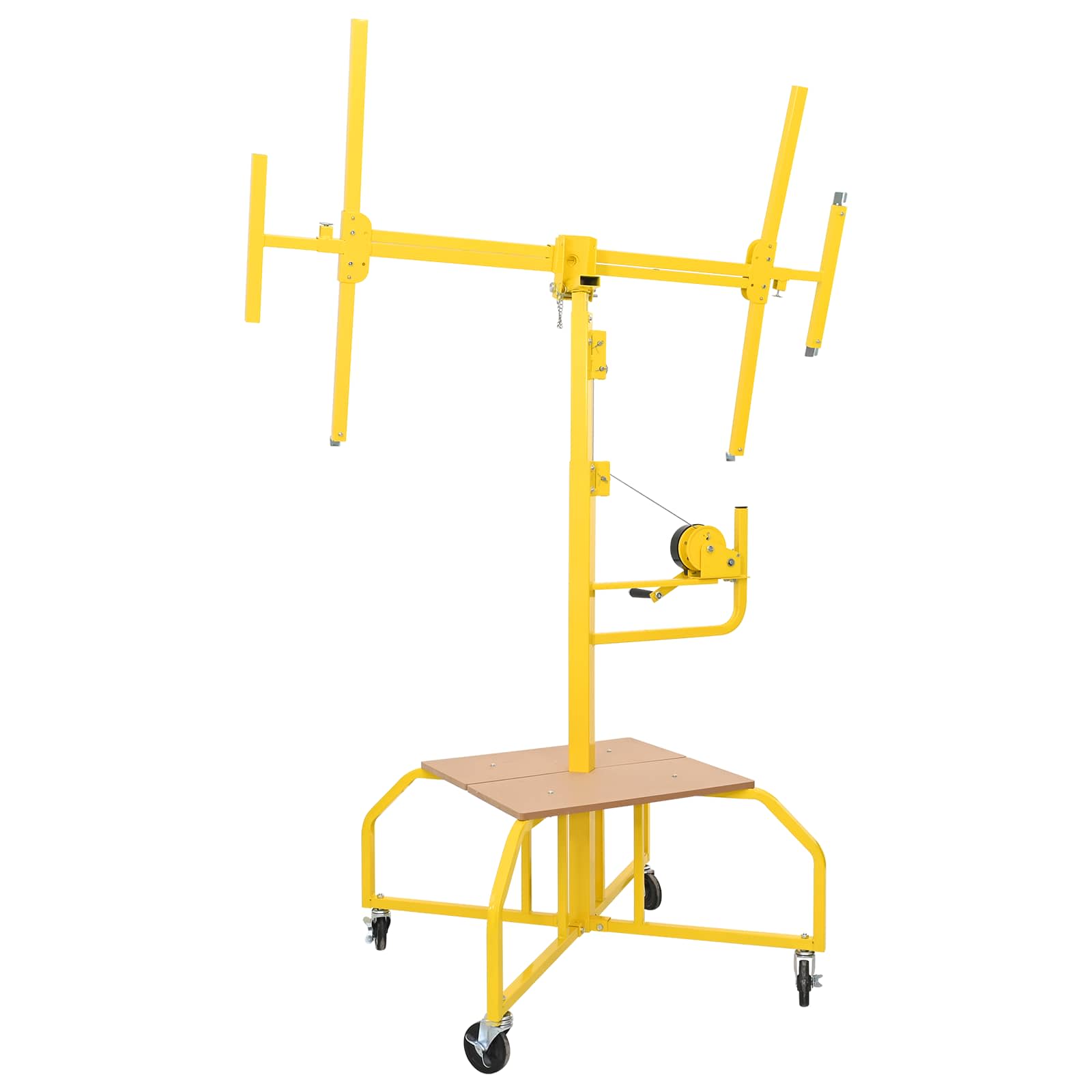 Podnośnik do płyt gipsowo-kartonowych Żółty 300 x 107 x 330 cm Stal