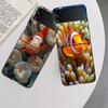 Clownfish and Sea Anemone Phone Case For Samsung Z Flip 7 6 5G Galaxy Z Flip 5 4 3 Black Hard Cell Cover Luxury PC Shell Coque