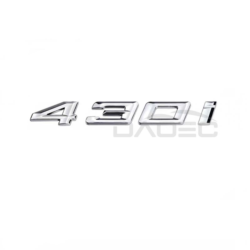 

Car ABS Trunk Letters Logo 420i 428i 425i 430i 435i 440i Badge Emblem Sticker For BMW 4 Series F32 F33 F36 G22 G23 G26