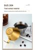 304 Stainless Steel Espresso 100ML Measuring Cup with Scale for Milk & Coffee