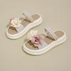 High Heels Platform Sandals 35-40 Flower Women Slippers Luxury Summer 2025 New Dress Outdoor Chunky Zapatillas De Mujer