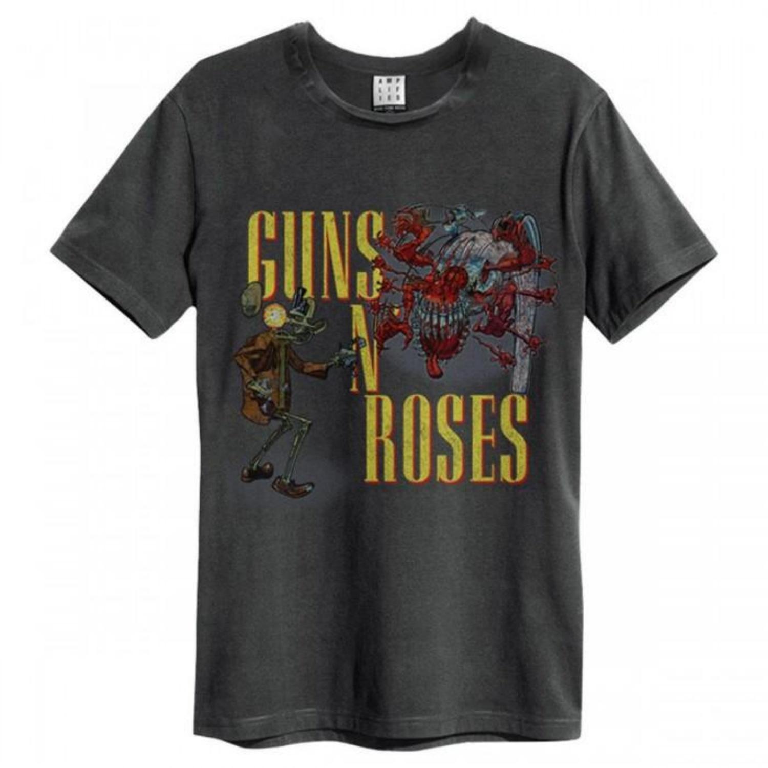 Amplified Unisex Adult Appetite Attack Guns N Roses T-Shirt S разноцветный