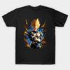 Asian Size Cotton Unisex Tshirt Print T-shirt Vegeta T-shirt No-Cut Print Regular Fit