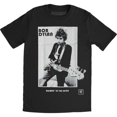 Bob Dylan Blowing In The Wind Slim Fit T-shirt Small Black Unisex T-Shirt