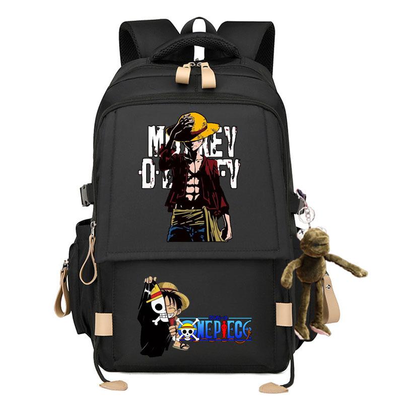ONE PIECE Backpack Teen Student Large Capacity Fashion Backpack