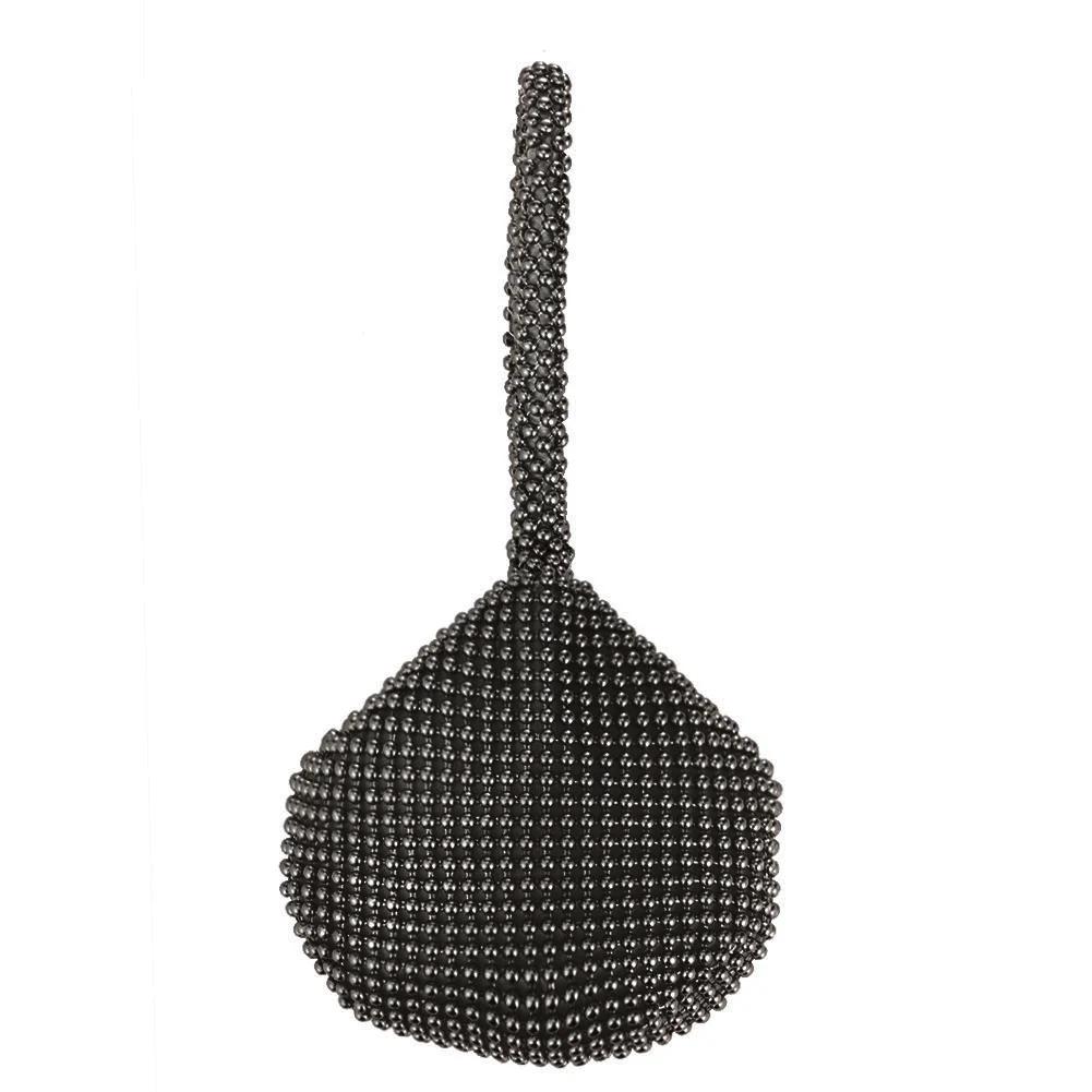 Women Shiny Crossbody Bag Elegant Sparkle Shoulder Bags Clutch Bag Fashion Chain Tote Handbag Ladies Chic Evening Wedding Clutch