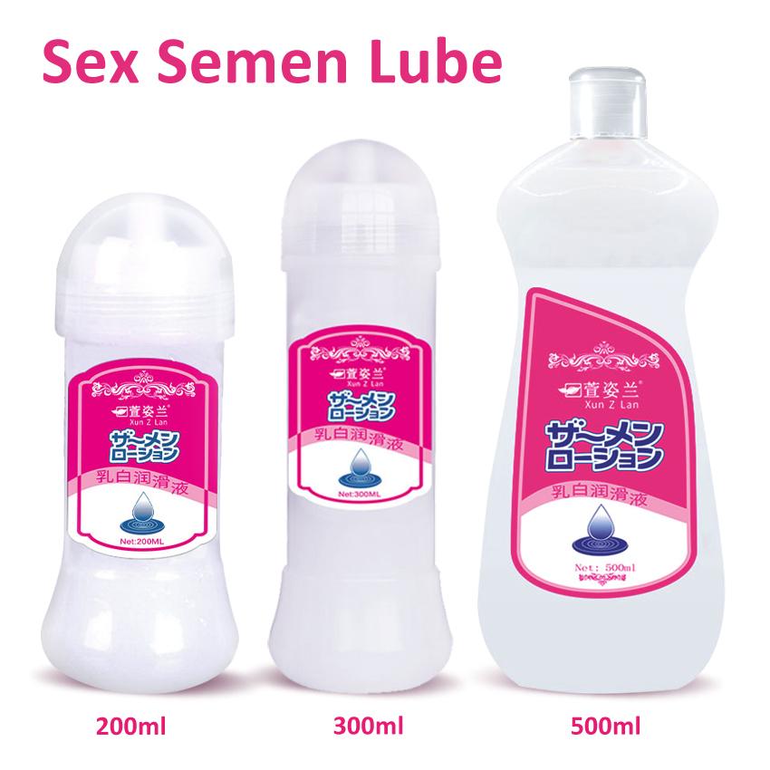 Anal Lubricant Water-based Lubrication Simulate Semen Japan Lube for Sex Session Love Gel for Gay Lubricants Grease Sex Toy Oil