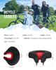 Nuova Sella da Bici Super Morbida Senza Schienale per Mountain Bike - Ispessita, Design Senza Punta, Cuscino Magico Comfort