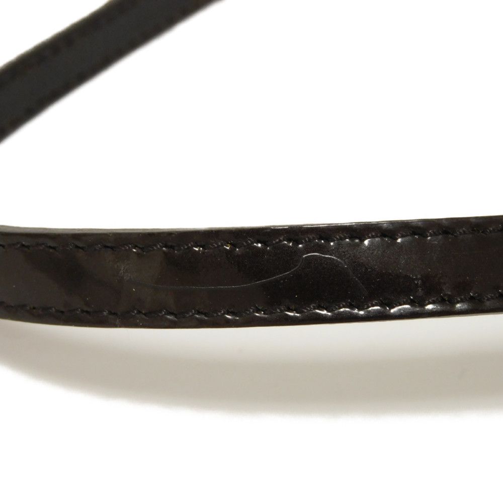 Used 9539 Web Stripe Tote 211971 7924 Patent Enamel Green Red Brown GG Canvas Beige Women's from Japan AUTHENTIC