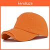 Classic Baseball Cap In Orange For Sunshade And Fashion Cl751-9 Orange
