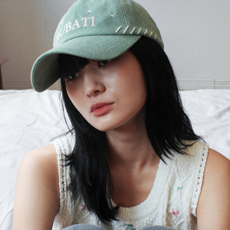 

Rubati Stella Hand Stitched Vintage Ball Cap_MINT MINT