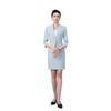 2026 Women's Professional Suit Set with Seven-Sleeve Jacket & Skirt for Beauty Salon
