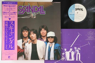 LP Record SCANDAL, NORIHIRO KAWASAKI - Scandal LX7065APROMO BLOW UP 1979 Japan Obi Japanese Pop/Rock Used