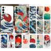 Phone Case For Motorola Edge 50 40 Pro 60 50 40 30 Ultra Neo Fusion Moto G85 G72 G53 G54 G84 G13 G32 Wave Art Japanese