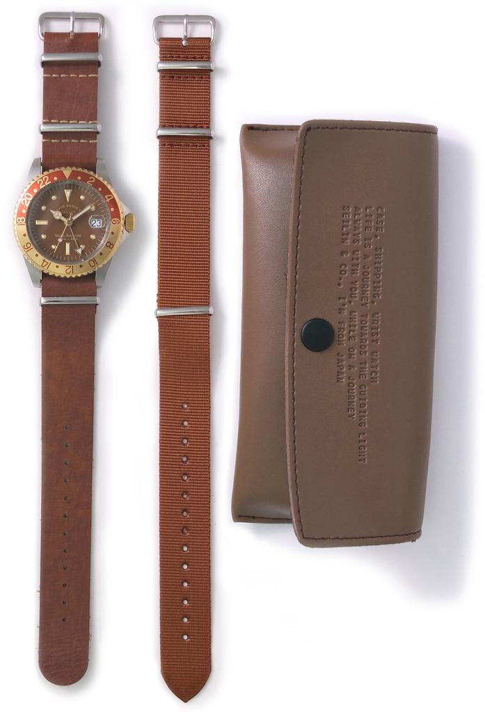 Varg Watch Company BRWN GMT Braun (Braune GMT) BG-L-001