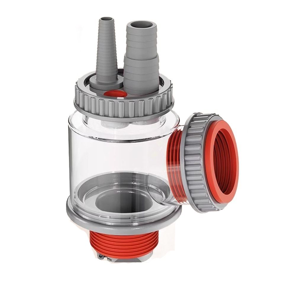 Geruchshemmender Spülbecken-Abflussrohr-Adapter 5 in 1 Dichtungsring Küchenspüle Kanalanschluss Mehrzweck-Abflusswasserrohr-Verbindung