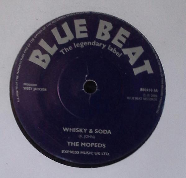

7-дюймовая пластинка FIRESTONES MOPEDS Oh Judy Whiskey And Soda BB0410 Blue Beat 2006 UK Reggae Ska Dub Б/у