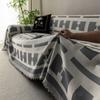 Funda Sofa Home Chenille Geometric Sofa Mat Throw Blankets All-season Camping Picnic Blanket  Sofa Cover