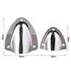 1/2PCS Stainless Steel Clam Shell Midget Boat Vent Hose Cable Clam-shell Cover Marine Yacht Ship Accessory Marine Hardware