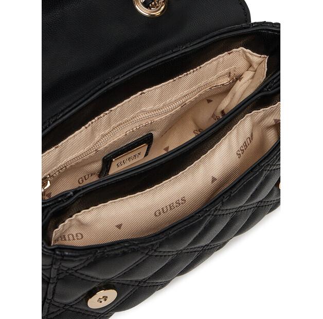 Handbag Guess Giully II Mini HWQG96 73740 Black