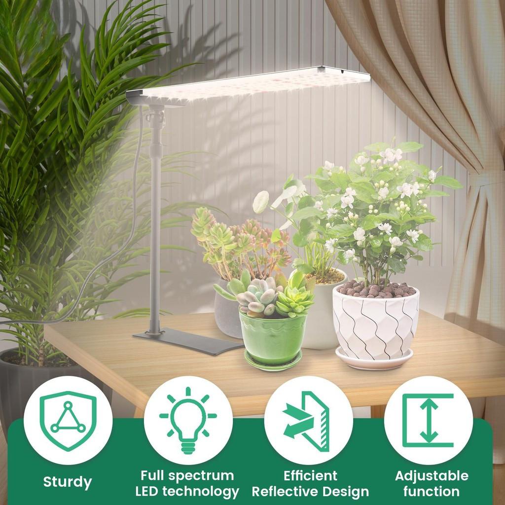 15W Retractable LED Plant Lamp Indoor Full Spectrum Plant Grow Light Plants Growth Supplementary Lighting Equipment
