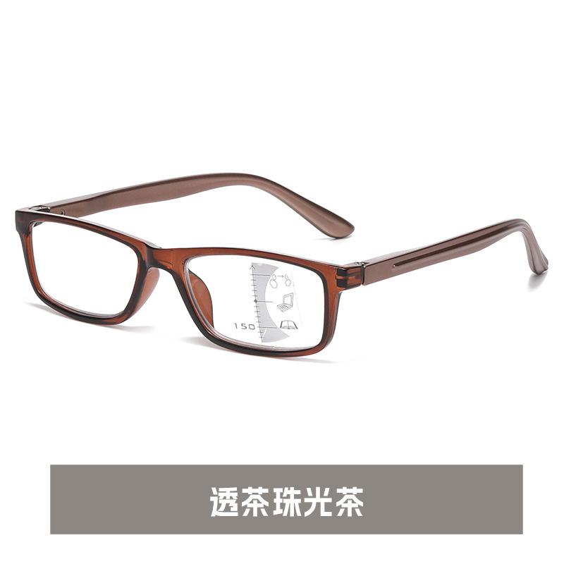 Progressive Multifocal Reading Glasses Anti Blue Light HD Vision for Men and Women Fashion Eyewear