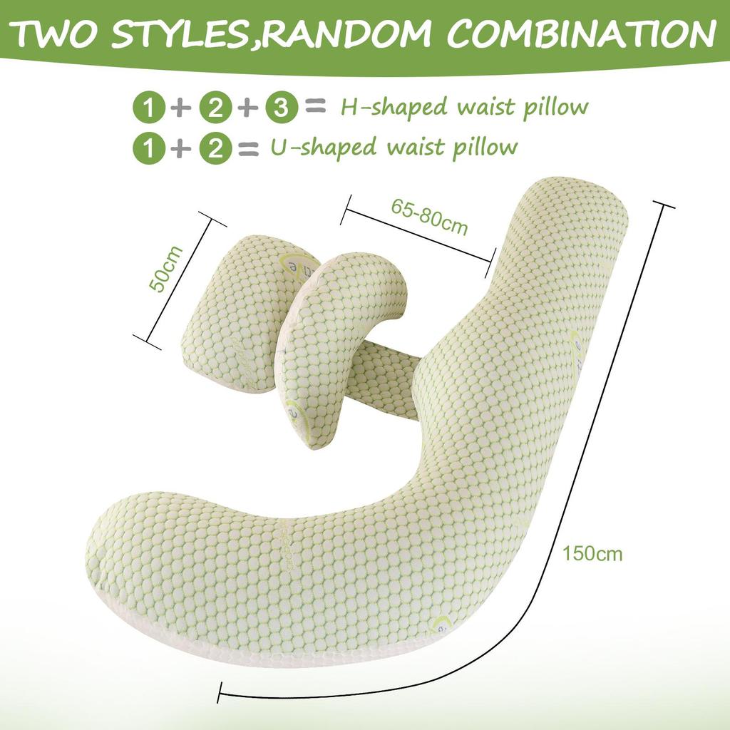 Large Body Pillow, Breathable Full Body Pillow for Side Sleeper Long Bed Pillow